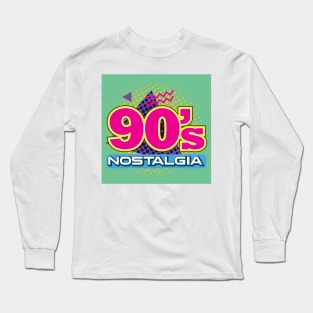 Retro 90's Nostalgia Long Sleeve T-Shirt